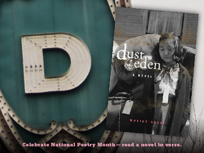 Sarah Tregay's List of Novels In Verse: Middle Grade Dust of Eden
