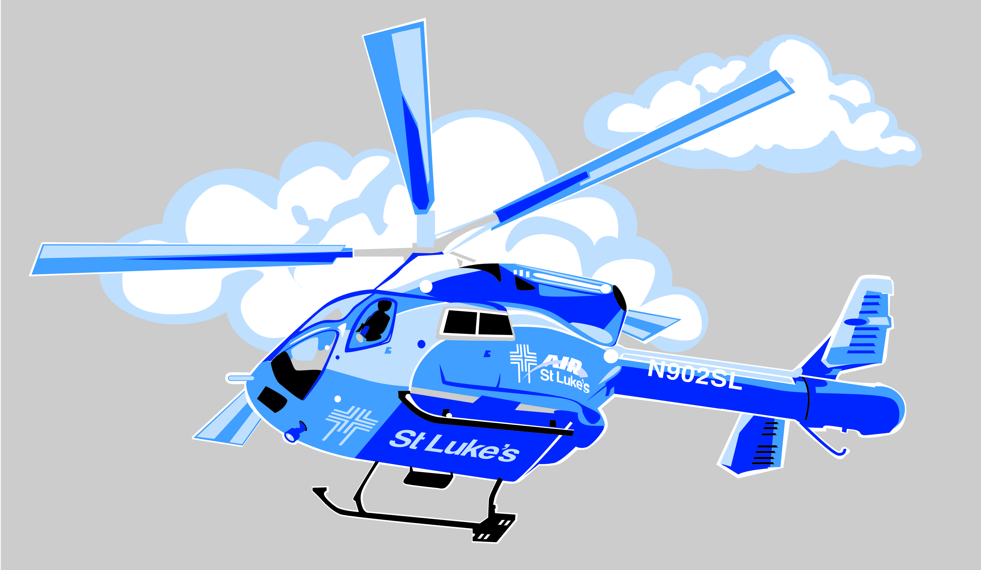 Air St. Luke's illustration by Sarah Tregay.