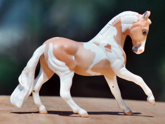 custom mini model horse by Sarah Tregay