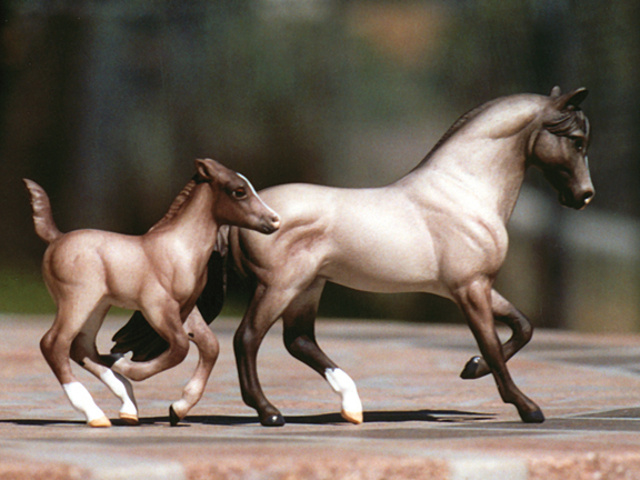 breyer stablemate custom mini model horse by Sarah Tregay