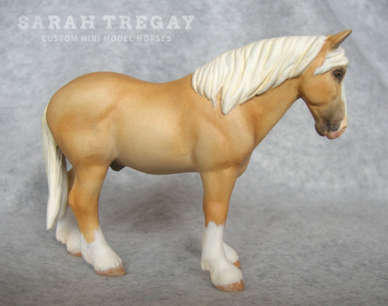 breyer stablemate custom mini model horse by Sarah Tregay