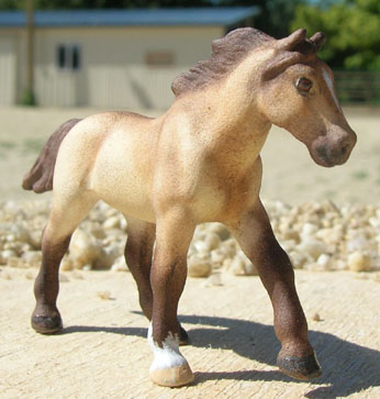 custom mini model horse by Sarah Tregay (pony)