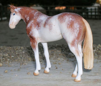 custom model horse by Sarah Tregay Custom Breyer Peter Stone