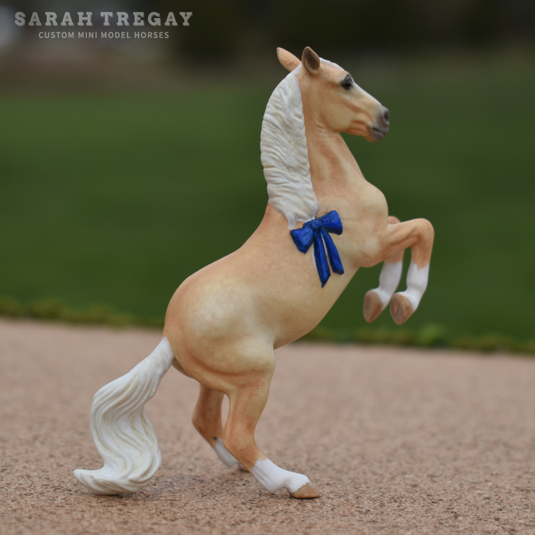  Custom Mini Model Horse by Sarah Tregay