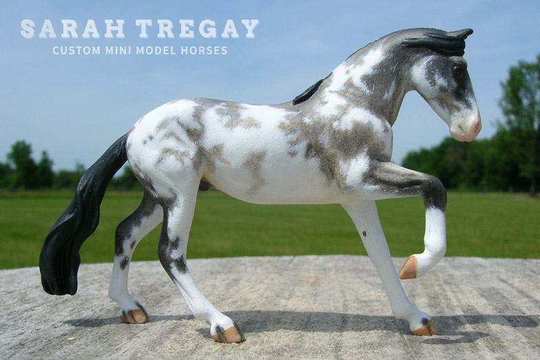 Criollo breyer stablemate custom mini model horse by Sarah Tregay