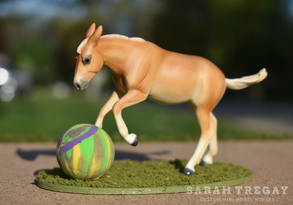 CM Breyer by Sarah Tregay, a Custom Mini/ Stablemate Model Horse Rovet to mule
