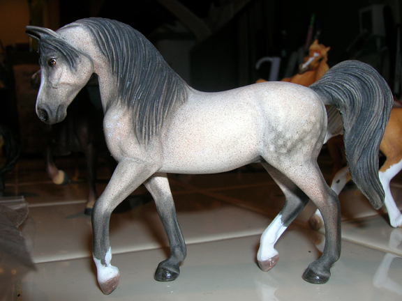 custom model horse by Sarah Tregay