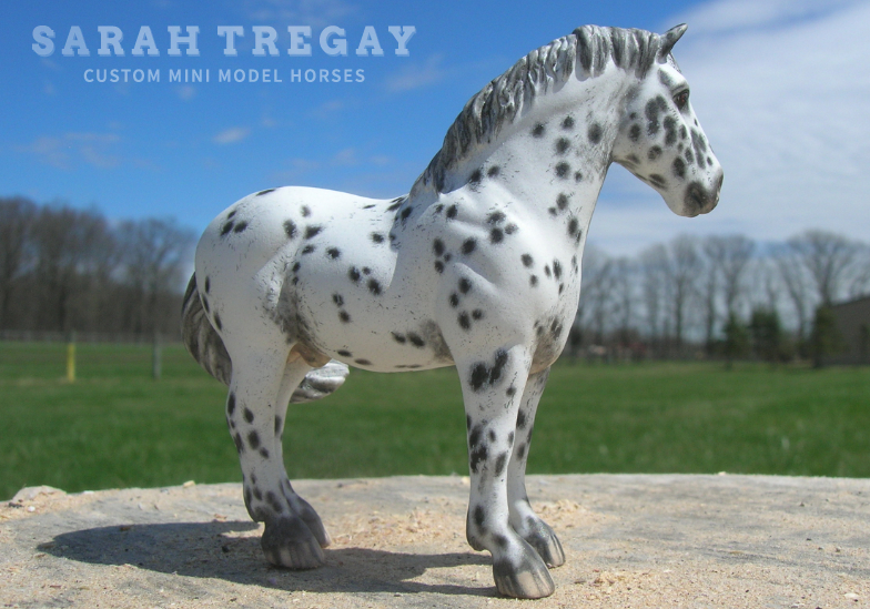 breyer stablemate custom mini model horse by Sarah Tregay