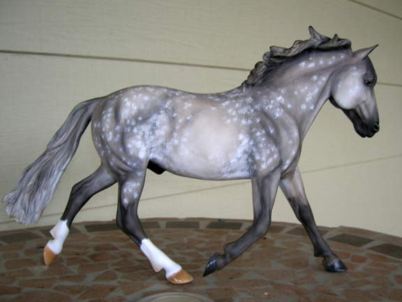 custom  model horse by Sarah Tregay (traditional)