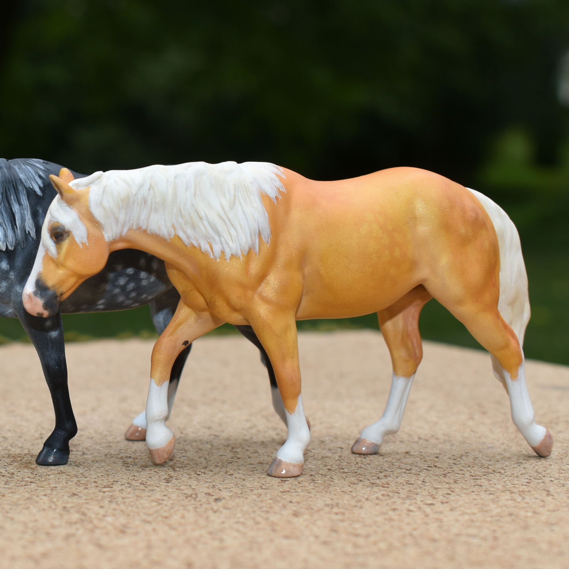 custom mini model horse Custom Breyer stablemate by Sarah Tregay (Breyer Stablemate qh)