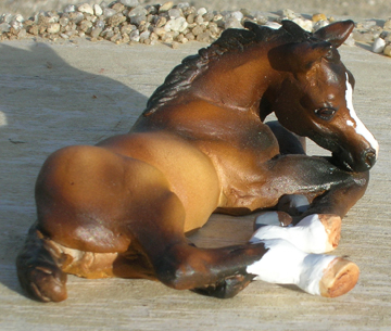 custom model horse by Sarah Tregay