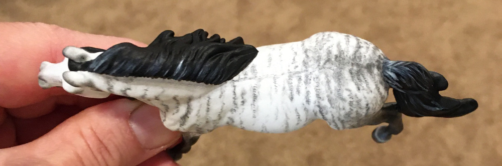 CM Breyer by Sarah Tregay, a Custom Mini/ Stablemate Model Horse to brindle lusitano / Spanish breed