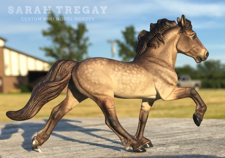 CM Breyer by Sarah Tregay, a Custom Mini/ Stablemate Model Horse