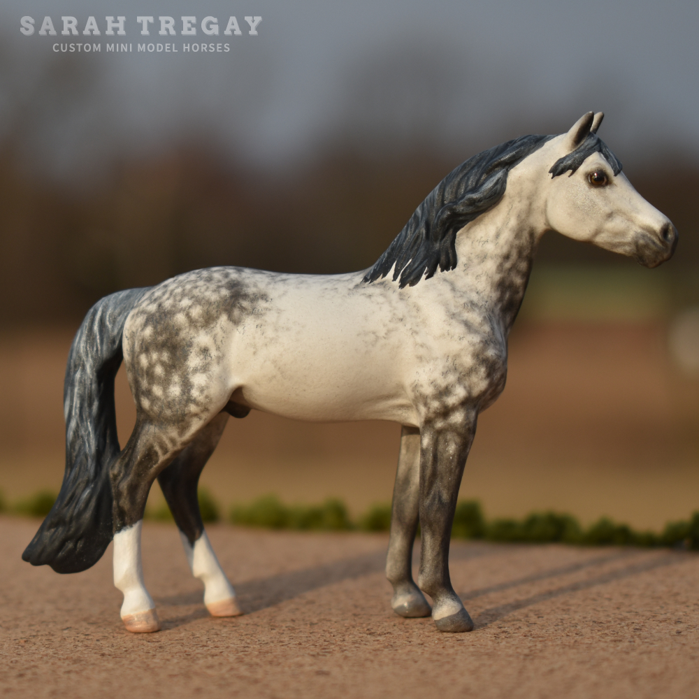 Custom mini Model horse by Sarah Tregay