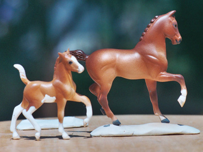 breyer stablemate custom mini model horse by Sarah Tregay