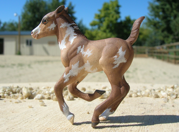 custom model horse by Sarah Tregay
