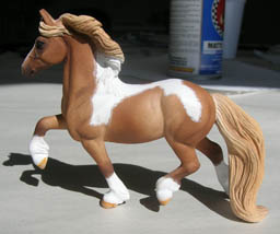 custom mini model horse by Sarah Tregay (Welsh Section D)