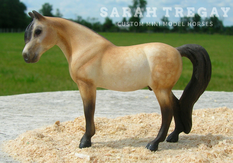 breyer stablemate custom mini model horse by Sarah Tregay 