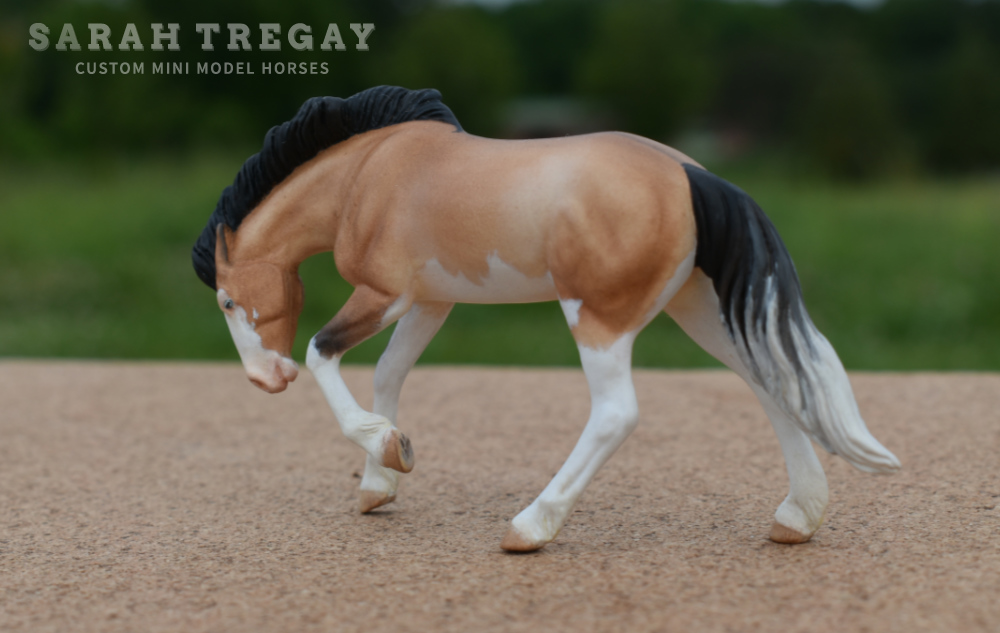 by Sarah Tregay, a Custom Mini/ Stablemate Model Horse
