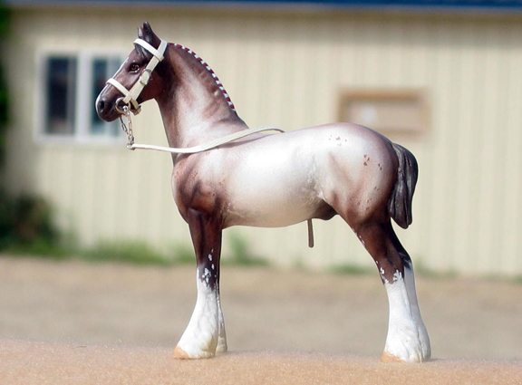custom mini  with bridle by Sarah Tregay