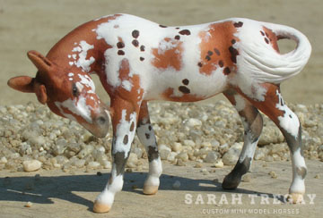 breyer stablemate custom mini model horse mule by Sarah Tregay