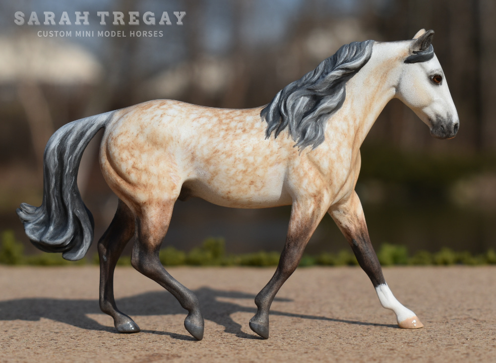 NaMoPaiMo 2021, breyer stablemate custom mini model horse