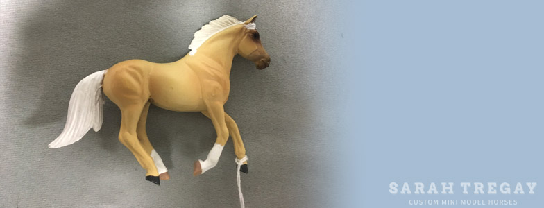 Breyer Stablemate Mold: Cantering Stock Horse (G3) by Jane Lunger, 2007,