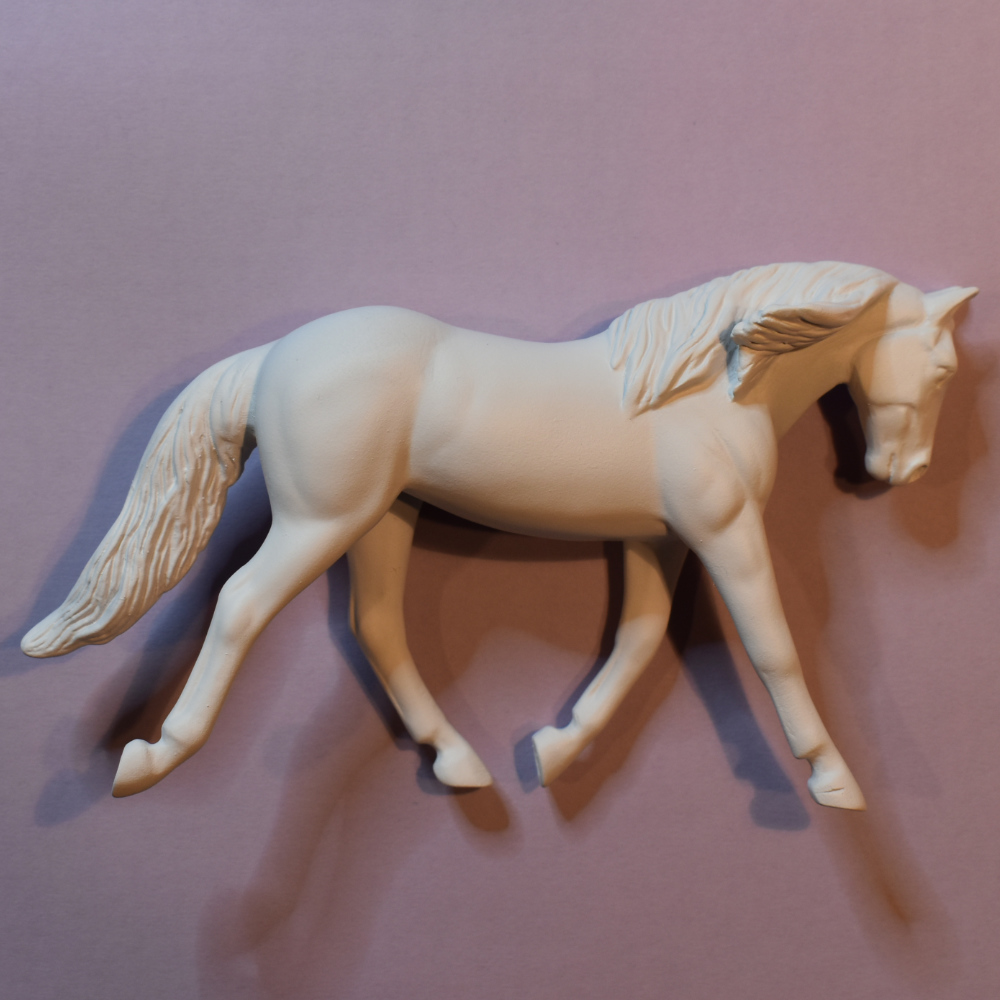 Model horse (Breyer Stablemate) by Sarah Tregay