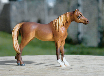 custom model horse by Sarah Tregay