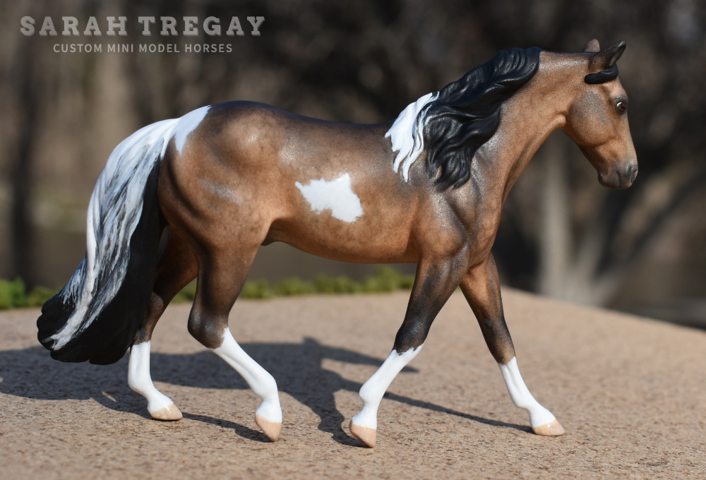 NaMoPaiMo 2021, breyer stablemate custom mini model horse