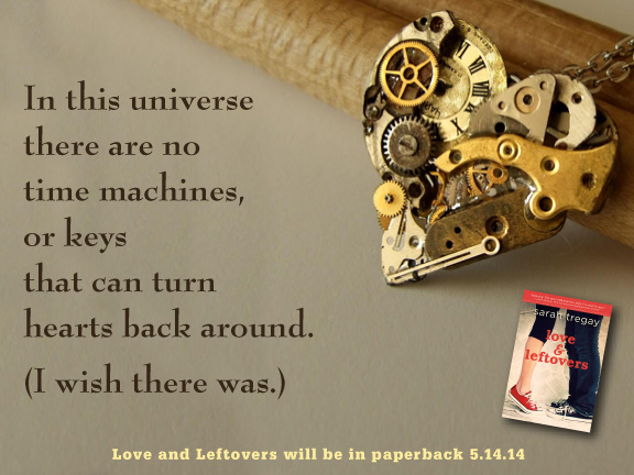 Love and Leftovers by Sarah Tregay, a novel in verse