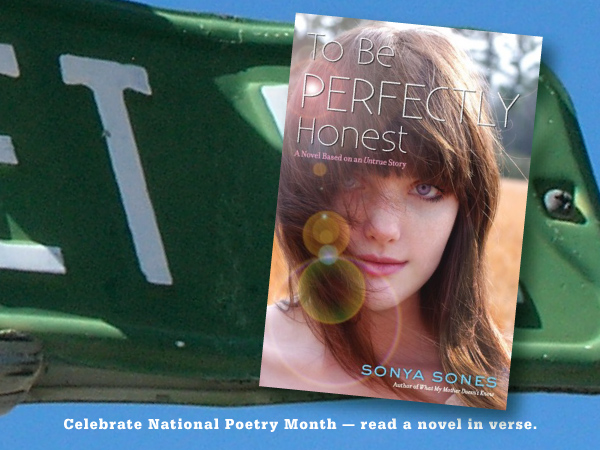 Sarah Tregay's List Of Novels in Verse: YA / Young Adult To Be Perfectly Honest
